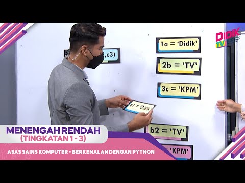 Menengah Rendah (Ting. 1 - 3) | Asas Sains Komputer - Berkenalan Dengan Python