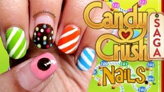 candy crush nails nail diy inspired easy