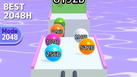 Ball Run 2048 All Levels Gameplay ( Android iOS) Level 183