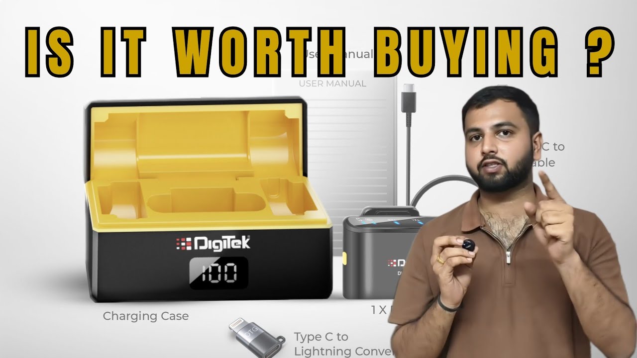 Wireless Mic Under ₹5,000?  Digitek DWM-116 Full Review & Setup Guide