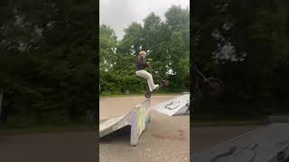 Electric Scooter Rider Crashes Jumping a Ramp