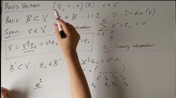 Basis Vectors - Tensors #5