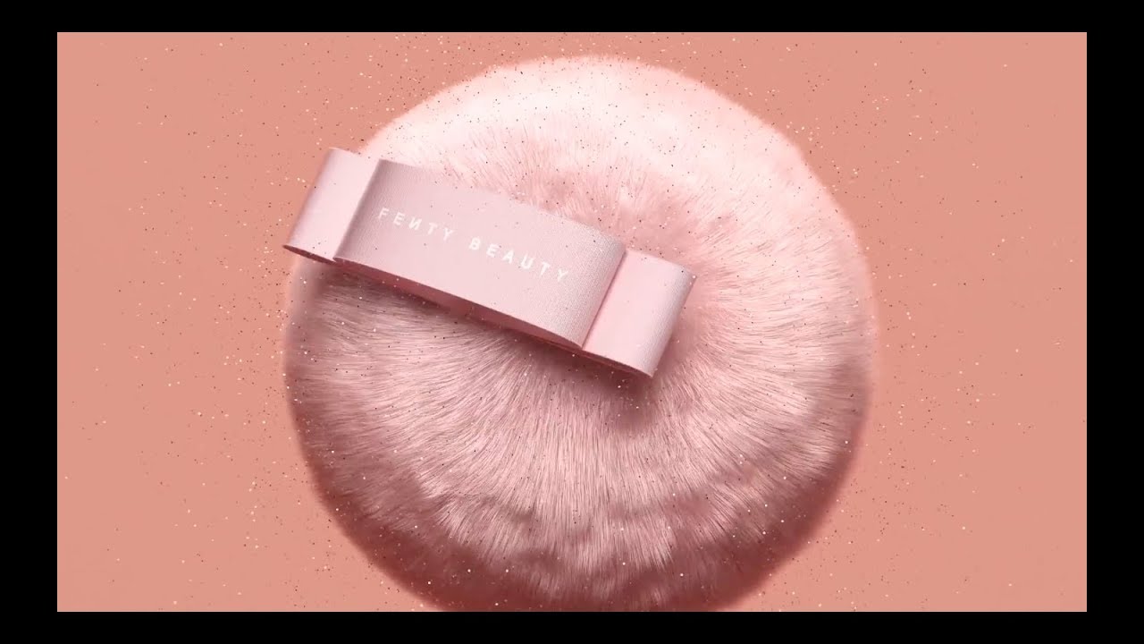 fenty beauty by rihanna fairy bomb glittering pom pom