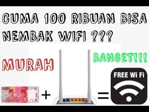 Cara Nembak Wifi Pakai Alat Yang Murah Youtube