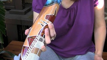"Kangaroo Rules" Eucalyptus Didgeridoo by Karl Hardy