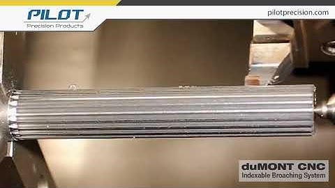 duMONT Tooling System Long Spline for Belt on CNC Lathe