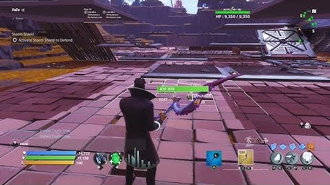 Fortnite save the world how to make floating traps glitch / save the world floating trap glitch