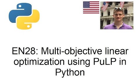 Multi-objective linear optimization using PuLP in Python