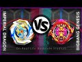 Imperial dragonig vs bigbang genesishy on real life beyblade stadium