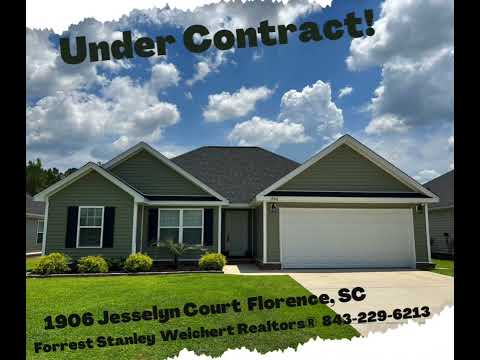 1906 Jesselyn Court, Florence, SC home video tour