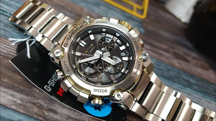 G-Shock MTGB3000D-1A9 Dual Core Guard Silver Gold