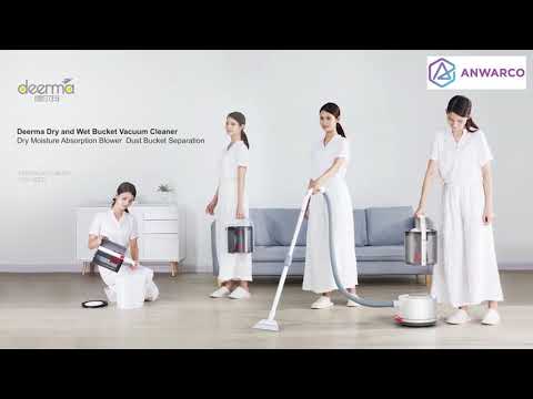 Deerma TJ200| Multi-Function Wet and Dry Detachable Vacuum Cleaner with 18,000Pa Strong Suction