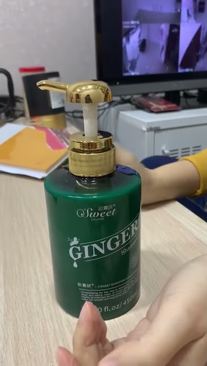Cara Membuka Botol O'Sweet Singapore Ginger Shampoo