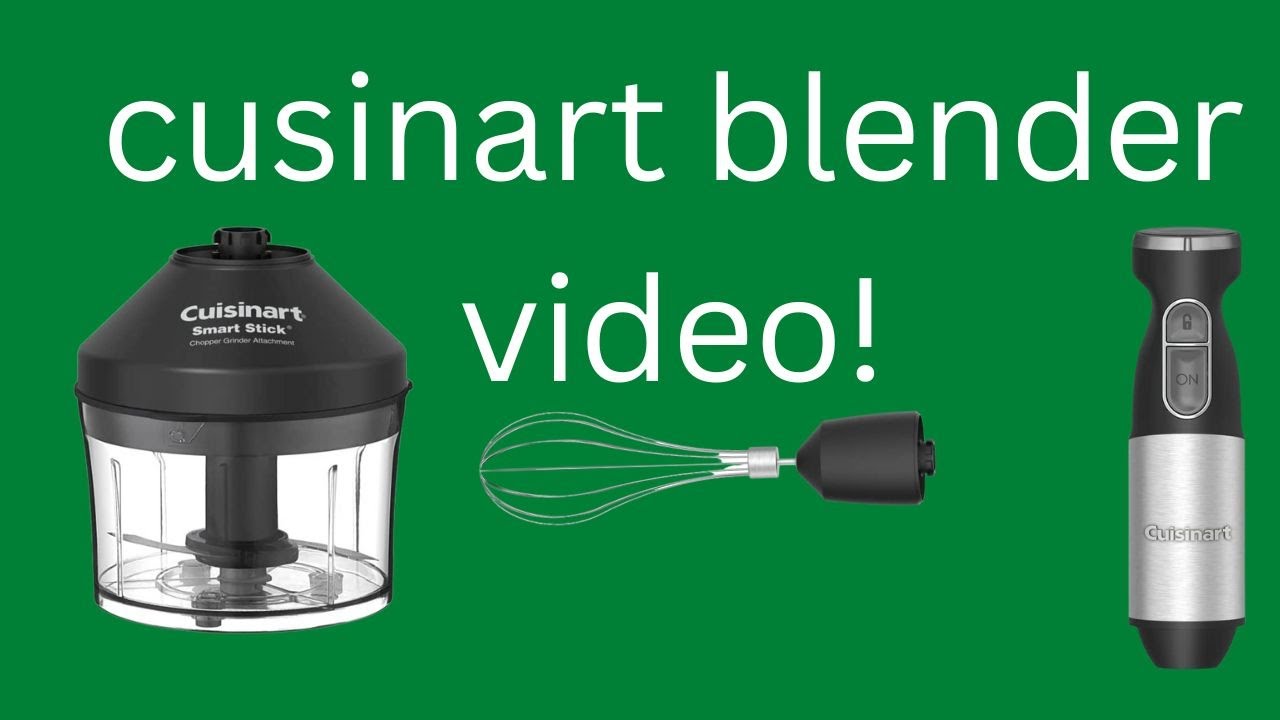 Cuisinart CSB-179 Smart Stick Variable Speed Hand Blender, Stainless Steel