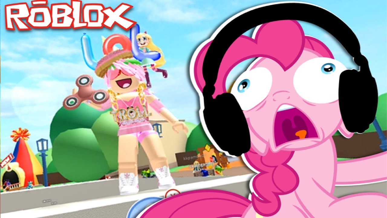 Pinkie Pie Plays Roblox Chaos And Fidget Spinners Youtube - fluttershy plays roblox my little pony