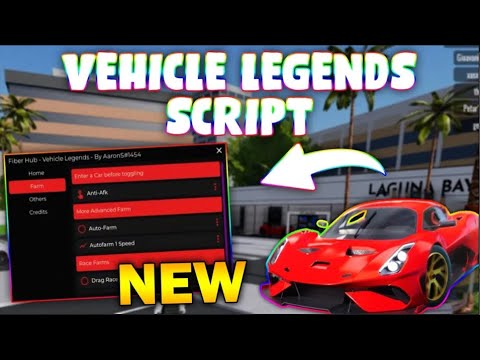 *NEW* Vehicle Legends Script (PASTEBIN 2024) (MONEY FARM, AUTOFARM ...