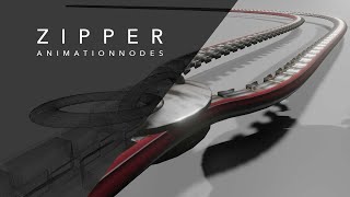 Building a zipper using animationnodes