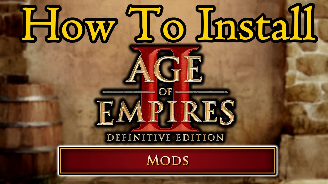 How to install mods in AoE2DE taught in 44 seconds or less