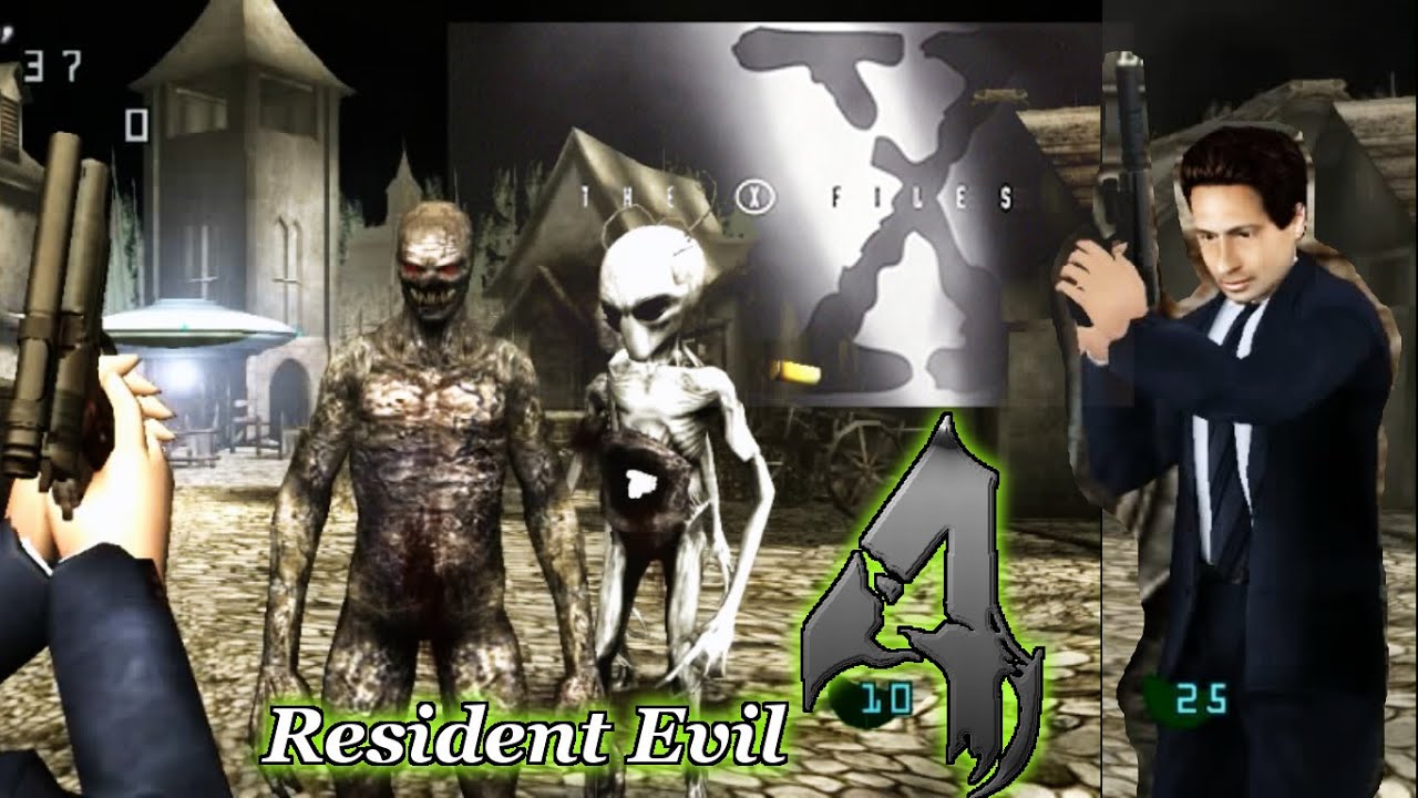 Fox Mulder [ the X files ] UFO &amp; Alien Resident Evil 4 MOD ...