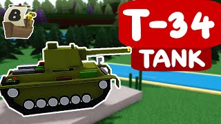 MEDIUM TANK T-34 (Medium tank) Build a boat. build e-boat medium tank.