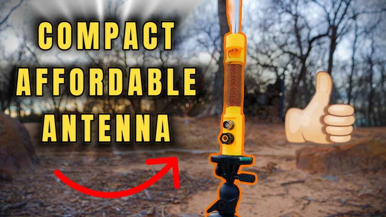 BEST portable QRP antenna (JUST OK MINI)