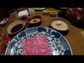 Шабу-Шабу (Shabu-Shabu), популярное Японское блюдо. Йокогама