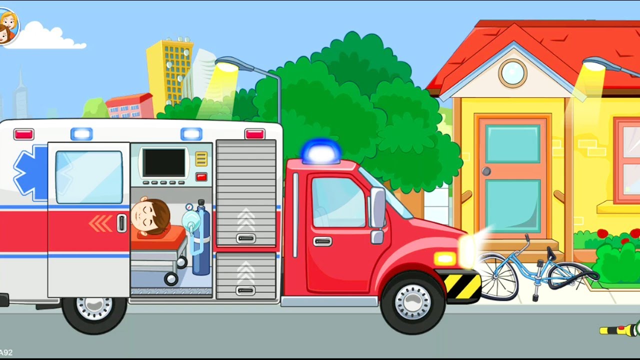 my town fire station freemium Educational ll My Town Fireman Fire