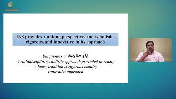 Introduction to Indian Knowledge System #swayamprabha #CH32SP