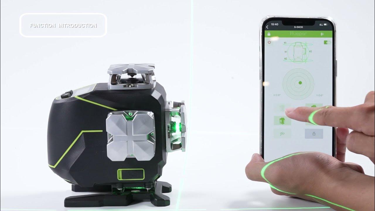 How To Control The Laser Level With Your Phone 