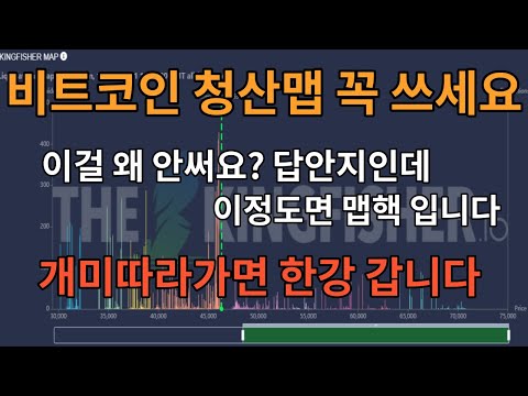 비트코인 청산맵 강의 비트코인 단타 필수 지표 개미 심리를 이용하자 