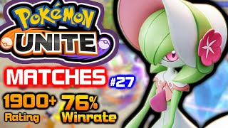 Thinking ahead like a Psychic-type  - Pokémon Unite Ranked Matches 27 (2022-01-24)