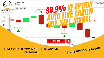 "The Future of Trading: 99.9% IQ Option Auto Live Arrow Buy-Sell Signal SCRIPT"🔥🔥🔥#binaryoptions