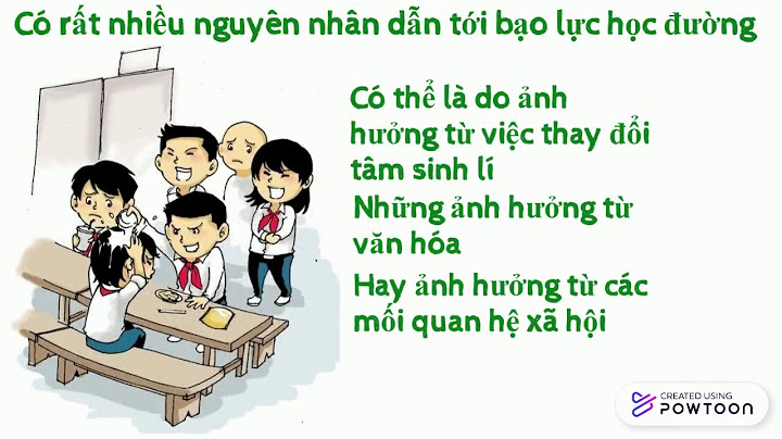 Đoạn văn nghị luận về bạo lưc học đường