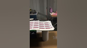 roll to sheet label laser cutter