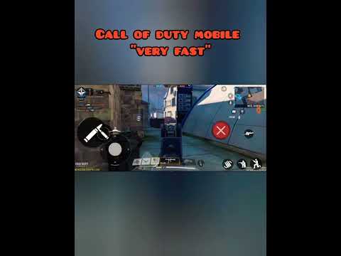 call of duty mobile "very fast"