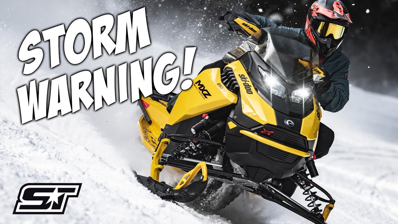 2023 Ski Doo MXZ Blizzard 850 ETEC Ride Impressions and Review YouTube