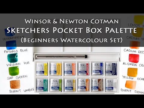 Winsor and Newton Cotman Watercolor Landscape Pocket Set Review 