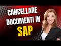 Corso SAP online cancella documenti in ERP e SAP S4HANA