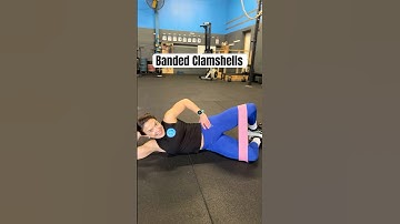 Banded Clamshell #howtoexercise #clamshell #warmupexercise