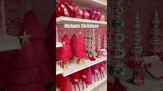 Christmas At Michaels 🎄🎀❄️ #christmas #christmastree #shopping #haul #homedecor #shorts