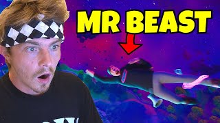 Reacting to Mr. Beast in Fortnite Chapter 4...