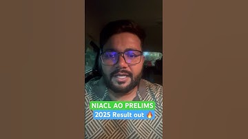 NICL AO 2025 Result Out 🔥🔥🔥 !!