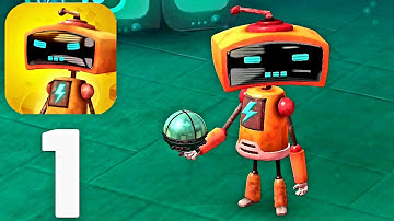 Tiny Robots Recharged (Level 1 - 4) Gameplay Walkthrough (ios,Android)