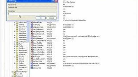 Messing With Internet Explorer