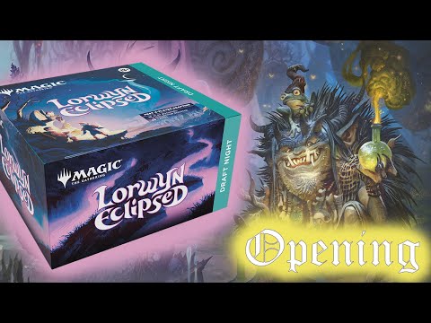 Lorwyn Eclipsed Draft Night Box Opening - YouTube