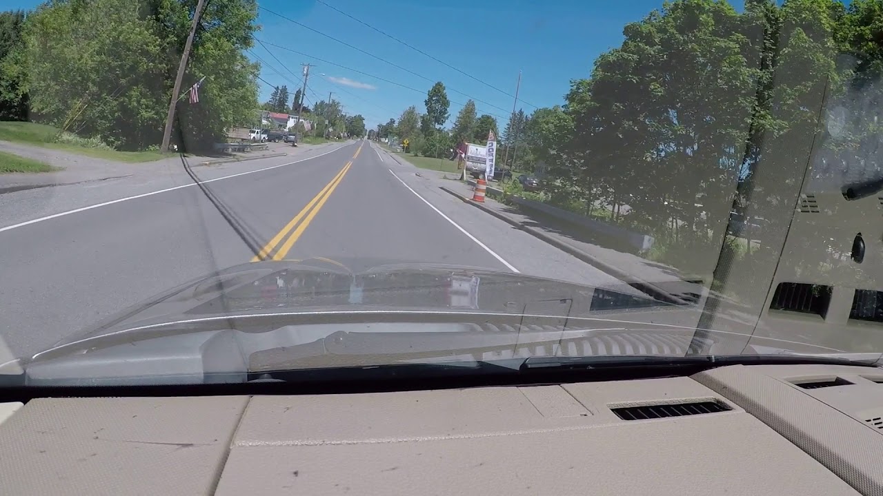 A drive through of the town of Patten, Maine YouTube