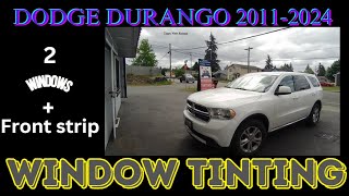 How to tint Dodge Durango 20112024 Close up. Window tinting. Tint. How to tint.