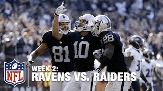 Derek Carr Hits Seth Roberts for Game-Winning TD | Ravens vs. Raiders | NFL
