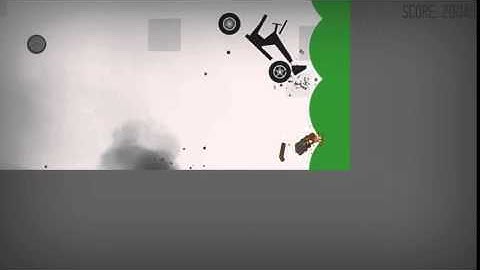 Stickman Dismounting replay: 31 975 points in Meteor Shower