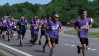 Southside officers, deputies light the way with torch run for Special Olympics